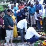 पाच वर्षानंतर महापौर यांच्या हस्ते पवना धरणावर जलपूजन